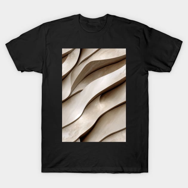 Travertine Stone Pattern Texture #5 T-Shirt by Endless-Designs